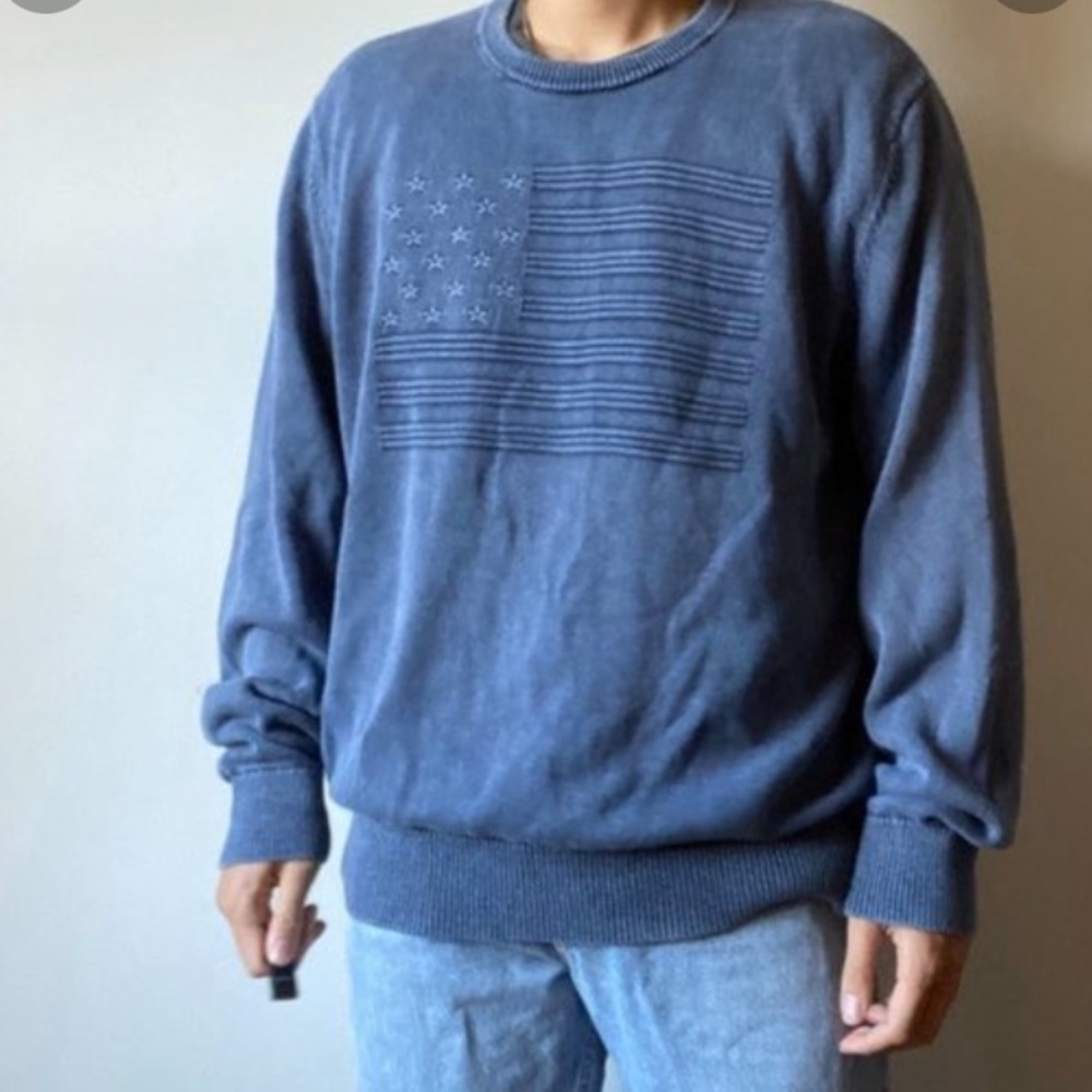 GAP Blue Crewneck Sweater